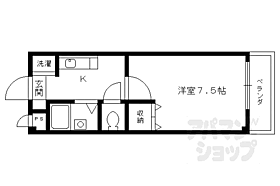 京都府長岡京市天神1丁目（賃貸マンション1K・2階・22.68㎡） その2