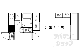 レオパレス伏見 207 ｜ 京都府京都市伏見区桃山町因幡（賃貸アパート1K・2階・23.18㎡） その2