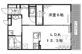 マジェスティサザンI 105 ｜ 京都府京都市伏見区中島外山町（賃貸アパート1LDK・1階・49.05㎡） その2