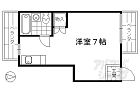 メゾンウェルス 206 ｜ 京都府京都市伏見区竹田北三ツ杭町（賃貸マンション1R・2階・18.91㎡） その2