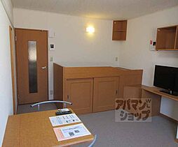 JR東海道・山陽本線 山科駅 徒歩9分の賃貸アパート 2階1Kのリビング/ダイニング