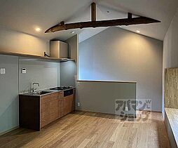 JR東海道・山陽本線 山科駅 徒歩11分の賃貸アパート 1階1LDKのリビング/ダイニング