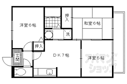 ＧＯＯＤ　ＷＯＯＤ 1階3DKの間取り
