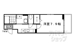 ｍａｉｓｏｎ　ｍｉｎｔ 2階1Kの間取り