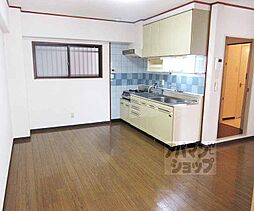 京都地下鉄東西線 山科駅 徒歩6分の賃貸マンション 3階2LDKのリビング/ダイニング