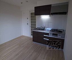 JR東海道・山陽本線 山科駅 徒歩15分の賃貸アパート 1階2DKのリビング/ダイニング