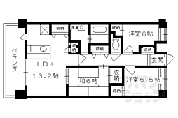 グランK's-ジオ 3LDKの間取図画像
