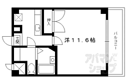 レ・タン・ドゥ・ラ・メールCK1 1Kの間取図画像