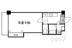 メゾン・グローリー 1Kの間取図画像