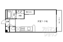マーベラス納屋町 1Kの間取図画像