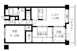 グランK'S 3LDKの間取図画像