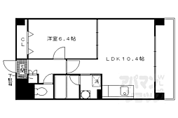 コージーコート 1LDKの間取図画像
