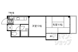 アドバンス1 2Kの間取図画像