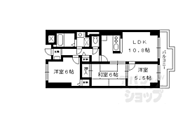 ラポート小林 3LDKの間取図画像