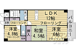 ハイクラスマンション 3LDKの間取図画像