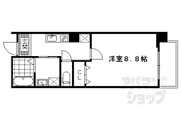 サン・グリーン・ハウス 1Kの間取図画像