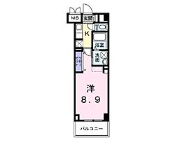 ザ　ベース東姫路 307 ｜ 兵庫県姫路市阿保（賃貸マンション1K・3階・30.81㎡） その1