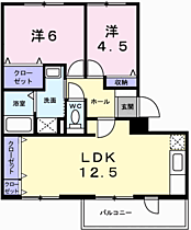 ヒューマンプレイス 306 ｜ 兵庫県加西市北条町古坂7丁目（賃貸マンション2LDK・3階・60.37㎡） その2