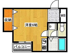 パル六甲 205 ｜ 兵庫県神戸市灘区深田町1丁目（賃貸マンション1R・2階・22.55㎡） その2