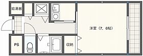 ウエストビラＩＴＯ 805 ｜ 兵庫県明石市松の内2丁目（賃貸マンション1K・8階・24.74㎡） その2