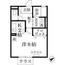 サニーハイツ則直 103 ｜ 兵庫県姫路市広畑区則直（賃貸アパート1R・1階・29.44㎡） その2