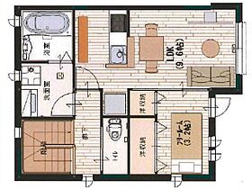 アストル 203 ｜ 兵庫県明石市東藤江2丁目（賃貸アパート1LDK・2階・46.22㎡） その2