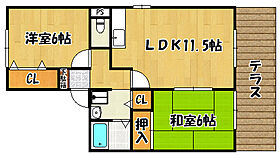 リベルテ西神戸 201 ｜ 兵庫県神戸市西区二ツ屋1丁目（賃貸アパート2LDK・2階・53.82㎡） その2