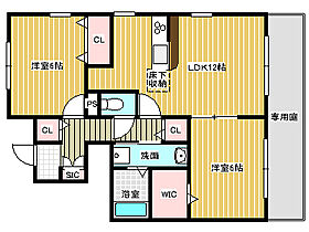 グランディールＡ 101 ｜ 兵庫県神戸市西区王塚台6丁目（賃貸アパート2LDK・1階・60.35㎡） その2