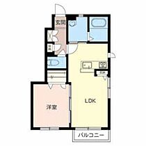 シャーメゾン　ノシバ 103 ｜ 兵庫県加東市上滝野（賃貸アパート1LDK・1階・41.53㎡） その2