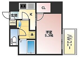 フォーリアライズ昭和南通1  ｜ 兵庫県尼崎市昭和南通５丁目（賃貸マンション1K・5階・22.50㎡） その2