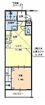 フィオーレ武庫  ｜ 兵庫県尼崎市武庫町１丁目（賃貸アパート1LDK・1階・35.48㎡） その2