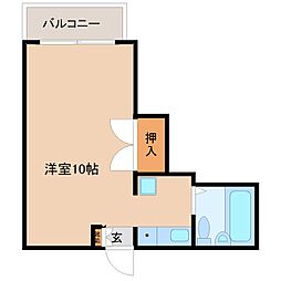 コーポレイ南塚口 3階/-