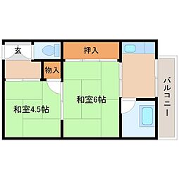 第2カシノハイツ 2階/-