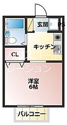 メゾンドール立花 1階/-