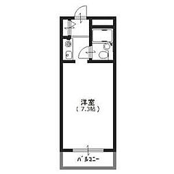 ジョイフル武庫之荘1 1Kの間取図画像