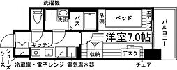 間取図画像 1K