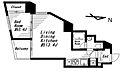 BeverlyHomes麻布十番6階18.8万円