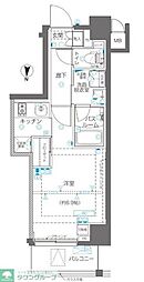 ZOOM錦糸町 8階1Kの間取り