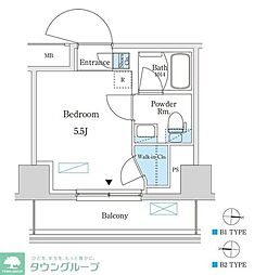 間取図画像 ワンルーム