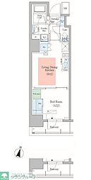 アーバネックス千代田淡路町 1LDKの間取図画像