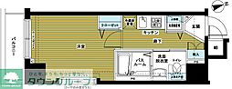 アヴァンティーク銀座東 1Kの間取図画像