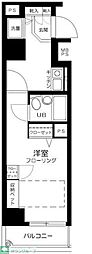 東建シティハイツ上野 1Kの間取図画像