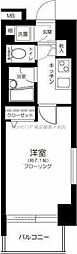 菱和パレス文京白山 1Kの間取図画像