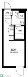 荒川区荒川5丁目マンション ワンルームの間取図画像