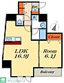 Como Palacio 日暮里4階22.1万円