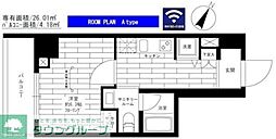 STAGEFIRST東日本橋 1Kの間取図画像