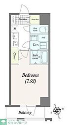 GRANPASEO浅草橋2 1Kの間取図画像