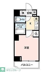 アイル文京音羽 1Kの間取図画像