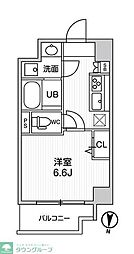 ルーツ両国 1Kの間取図画像