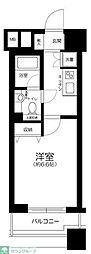 ファーストリアルタワー新宿 1Kの間取図画像